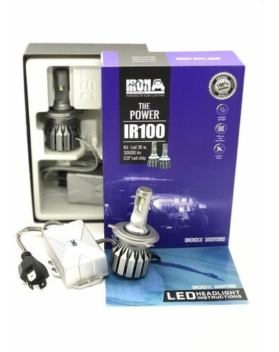 Ultra Led Ir100 Dakar Com Canbus 30.000 Lumens De Potencia