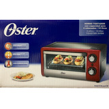 Horno Tostador Oster Rojo 10l Tssttv10l 