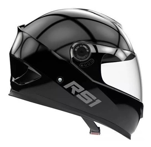 Casco Rs1 Negro Brilloso Hawk 