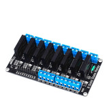 Modulo Relevador Relay Estado Solido Ss 8 Canales 2a Arduino