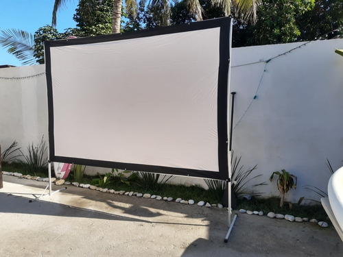 Pantalla De Proyección 3x2 Con 2 Lienzos American Screens
