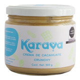 (1) Crema De Cacahuate Sin Azúcar  Karava 300 G