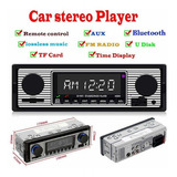 12v 1 Din Bluetooth Rádio Do Carro Vintage Mp3 Player Estére