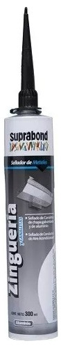 Sellador Suprabond Zinguería 300ml Color Aluminio 