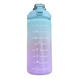 Botella Botilito De Agua Con Frases Motivacional 2 L Bpa Fre