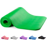 Tapete Yoga Pilates Fitness Ejercicio Portátil 10mm Grosor Color Verde