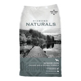 Alimento Diamond Naturals Para Perro Senior De Raza Pequeña, Mediana Y Grande Sabor Pollo, Huevo Y Avena En Bolsa De 6lb