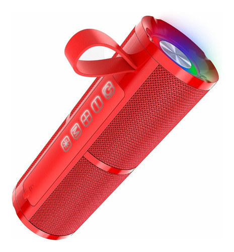 1hora Boc060 Parlante Bluetooth Color Rojo