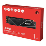 Ssd Xpg Gammix S70 Blade 1tb M.2 2280 Nvme Leitura 7400mb/s