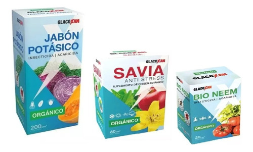 Insecticida Organico Jabon Potasico Savia Neem Ecofriendly