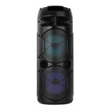 Parlante Portátil Torre 500w C/luces Led Micrófono Radio Fm