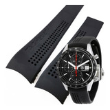 Extensible Negro 20mm Para Tag Heuer Carrera Envio Inmediato