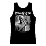 Camiseta Motionless In White Disguise Regata. Numetal New