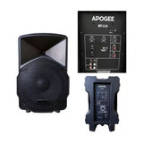 Bafle Potenciado 15  Apogee Bt 115  C/ Usb  - La Plata