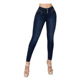 Jeans Mujer Pantalón Colombiano Mezclilla Strech Push  Up 27