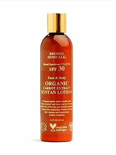 Bronzo Sensuale Protector Solar Spf 30 De Protección De Oro 