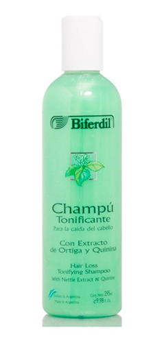 Biferdil Shampoo Ortiga Quinina 295ml