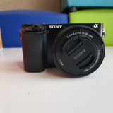 Camara Digital Sony Alpha A6100 4k Wifi Sel1650 Color Negro