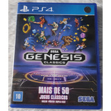 Jogo Sega Genesis Classics (playstation 4 ,mídia Física)