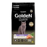 Alimento Ração Golden 3kg Fórmula Para Gatos Adultos Salmao