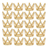 20 Pcs Diadema Completa Con Forma De Corona De Reina De Cri