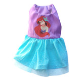 Vestido Para Mascota Princesa Ariel 