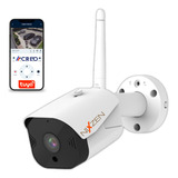 Cámara Seguridad Wifi Exterior 2mpx Fullhd P2p Ir 20mts App