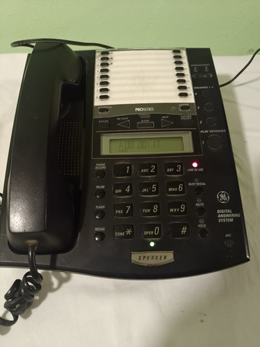 Teléfono General Electric Proseries Negro 2-9985a