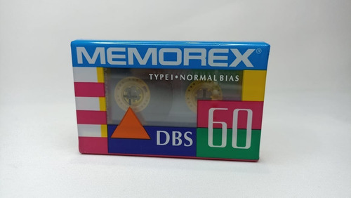 Cassette Virgen Memorex Dbs 60