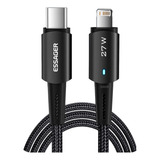 Cable De Carga Rápida Conector Pd 20w Para iPhone A Usb-c