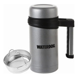 Vaso Jarro Termico Waterdog Inóx. 500cc Hermético Color Gris Plateado