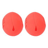 Suporte De Esponja De Maquiagem Ventilado, 2 Peças, Vermelho