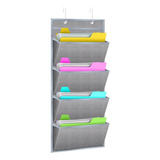 Wishacc - Organizador De Archivos Colgante De Pared, Para Co