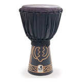 Djembe Toca Abmd-8 De Madera Black Mamba 8 Pulgadas