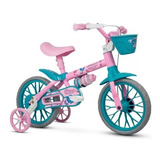 Bicicleta Aro 12 Charm Nathor - 3 Anos Com Rodinhas