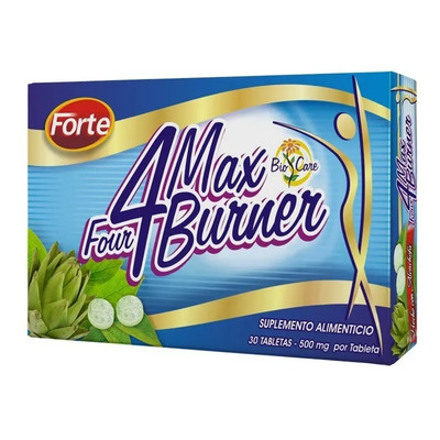 4 Max Burner Forte, Auxiliar Para Bajar Peso, Bc Labs | MercadoLibre