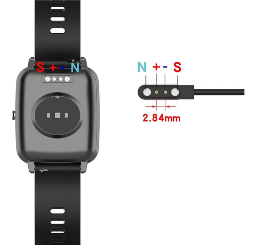 Darssum - Cable De Carga Magnético Párrafo Reloj Inteligente