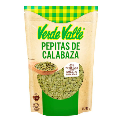 Pepita De Calabaza Verde Valle 230g | MercadoLibre