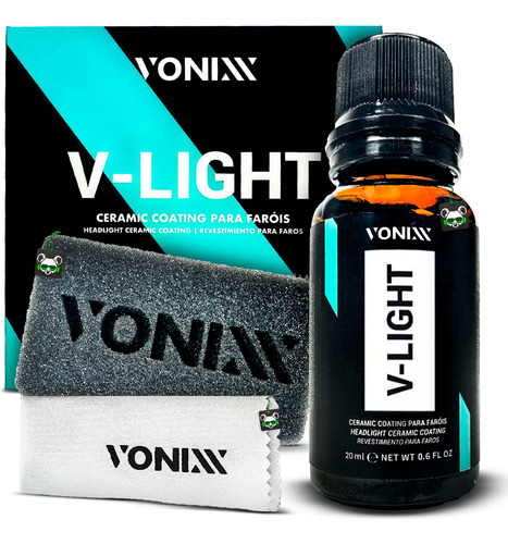 Vitrificador Para Farol Proteção V-light 20ml Vonixx