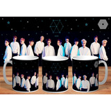 Taza Exo Kpop De Cerámica