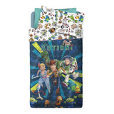 Cover Quilt Cubrecama Toy Story Piñata Plaza 1 Y 1/2 Color Paw Patrol Liso