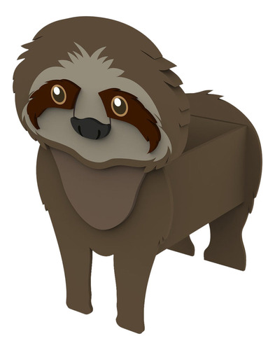 Maceta K Sloth Para Decoración De Jardín, Escritorio, Tamaño