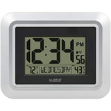 La Crosse Technology 513-1918s-int Reloj De Pared Digital At