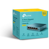 Switch 5 Portas Tp-link Ls105g Gigabit 10/100/1000 Metal