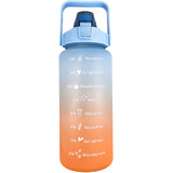 Smart Us Botella Motivacional De Agua De 2l, Termo Motivacio