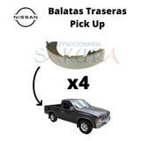 Jgo Balatas Traseras Nissan Pick Up 1996 Originales