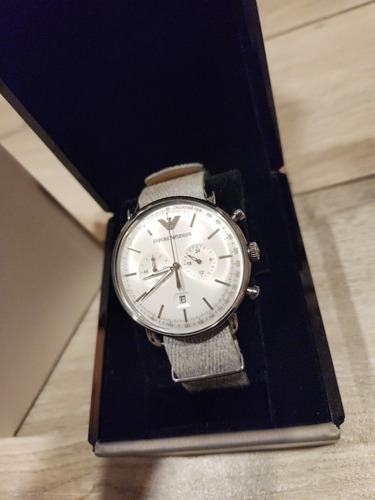 Reloj Emporio Armani Gris Original