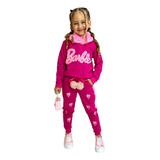 Conjunto Inverno Moletom Calça Moda Infantil Blogueirinha