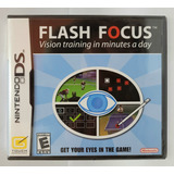 Flash Focus, Jogo Original Para Nintendo Ds, Novo Lacrado