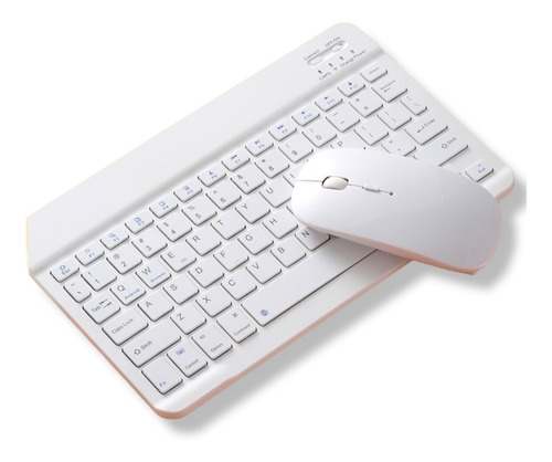 Teclado Bluetooth Inalámbrico Con Mouse Android Ios Windows